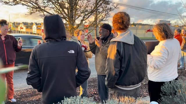 'I’ve been enraged since the beginning:' Manny Ellis supporters protest outside Tacoma Police Headquarters