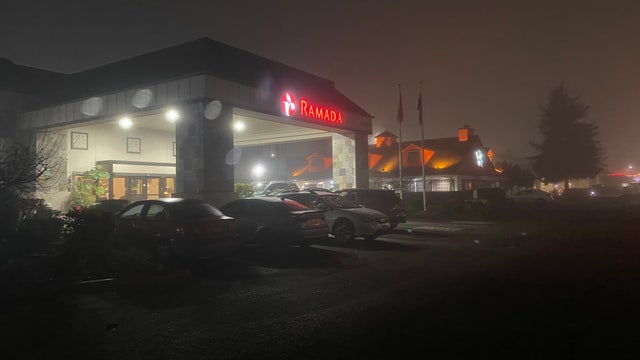 Officer opens fire outside Kent Ramada Inn during arrest of Fife homicide suspect