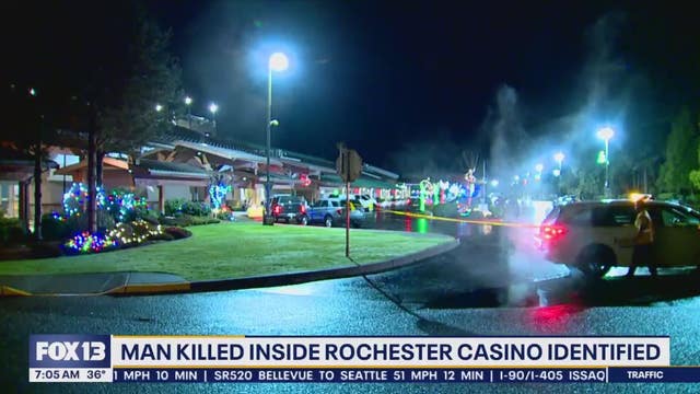 Police shoot and kill murder suspect at Lucky Eagle Casino, investigation underway