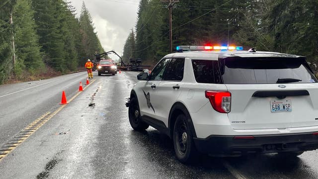 WSP investigates deadly crash involving log truck in Grays Harbor County