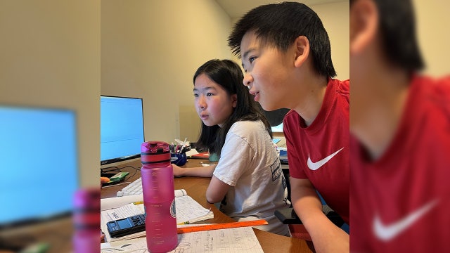 Sibling whiz kids are two of the youngest students at Everett Community College