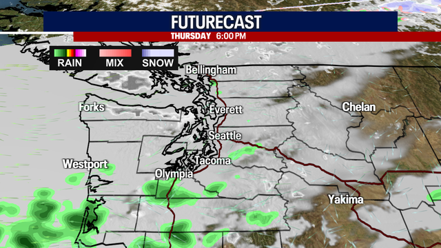 Seattle weather: Dry weekend ahead with sunbreaks