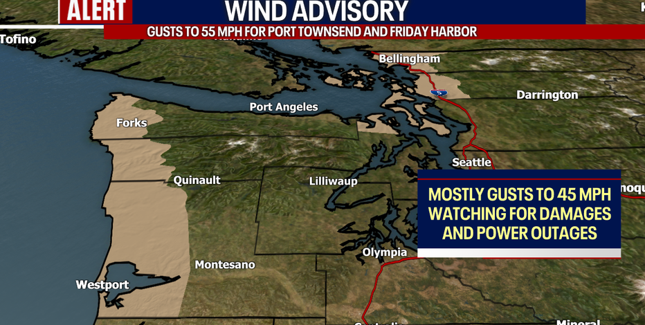 Port Townsend Wind Forecast: wind speed & gusts —