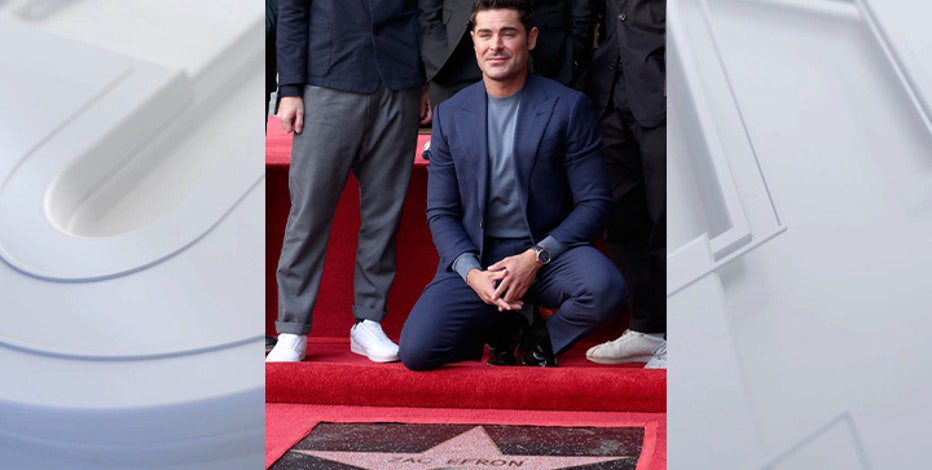 Zac Efron honored with Hollywood Walk of Fame star