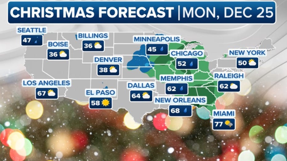 Most in US will experience Christmas without snow this year FOX 13