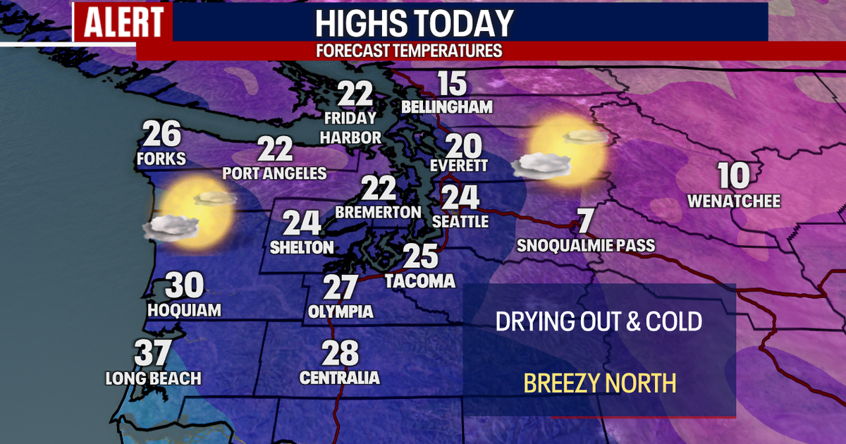Puget Sound area could see the coldest morning in decades Saturday ...