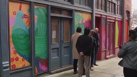 Wing Luke Museum unveils 'Healing Mural' to cover sledgehammer vandalism; hate crime suspect pleads not guilty