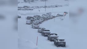 Mountains of snow, miles of delays: Unprepared drivers cause chaos