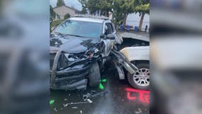 Prolific burglary suspect arrested after crashing into patrol car