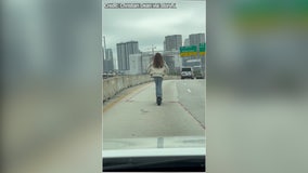 Video: Woman seen cruising Florida highway on electric scooter: ‘Dude, there’s no way!’