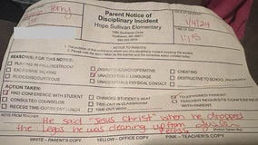 Mississippi mom says 7-year-old son was written up for saying 'Jesus Christ' at school