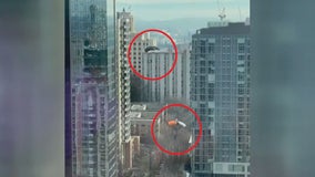 Seattle base jumpers: Video shows 2 leap from skyscraper near I-5