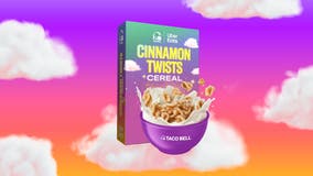 Taco Bell partners with Uber to launch Cinnamon Twists Cereal, for a limited time