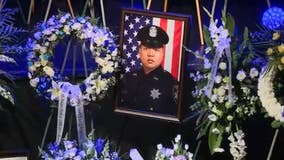 Memorial service for Oakland police officer Tuan Le killed in the line of duty