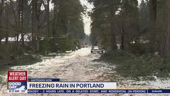 An ice storm bears down on the Pacific Northwest as East and South battle bitter cold