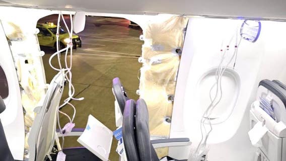 Plane window blows out mid-flight, makes emergency landing in Portland