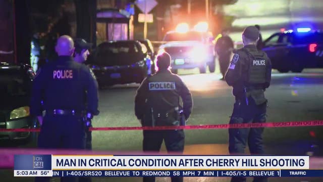 Cherry Hill shooting leaves man in critical condition, police investigate