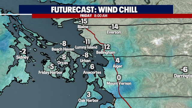 Seattle weather: Coldest temps in over a decade possible in Western Washington