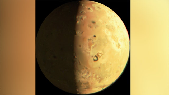 NASA spacecraft captures stunning photos of volcanoes on Jupiter's moon Io