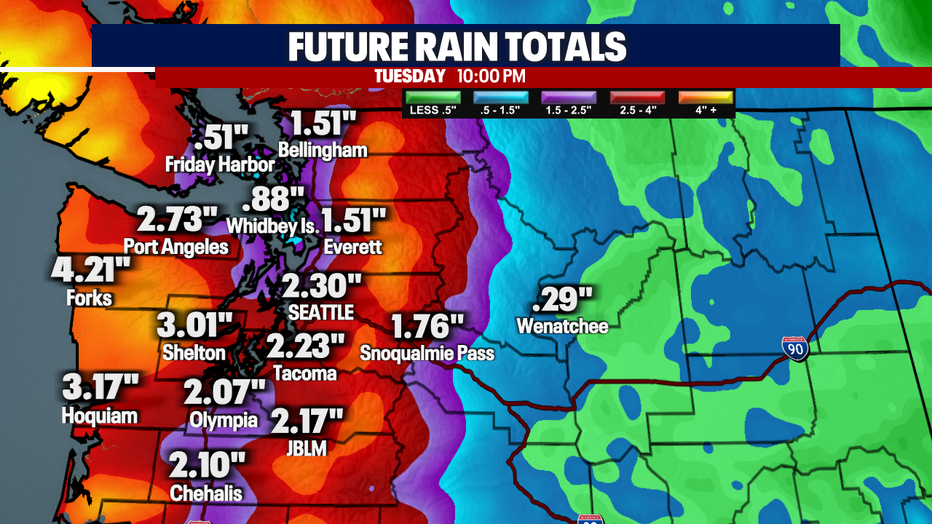 Seattle weather Heavy rain possible this weekend FOX 13 Seattle