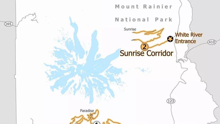 WA S Mount Rainier Introducing Timed Entry Reservations FOX 13 Seattle   Nps 