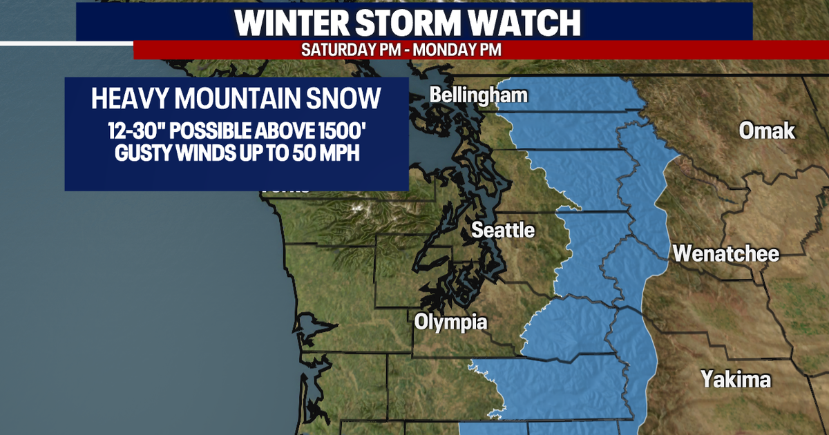 Seattle Weather: Heavy mountain snow this weekend | FOX 13 Seattle