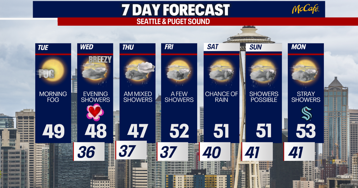 Seattle weather: Rain and snow mix possible Wednesday night | FOX 13 ...