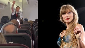 Watch: Flight attendant leads Taylor Swift singalong during flight before 'Eras Tour'