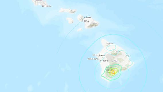 Hawaii earthquake: Magnitude 5.7 quake strikes just south of Big Island