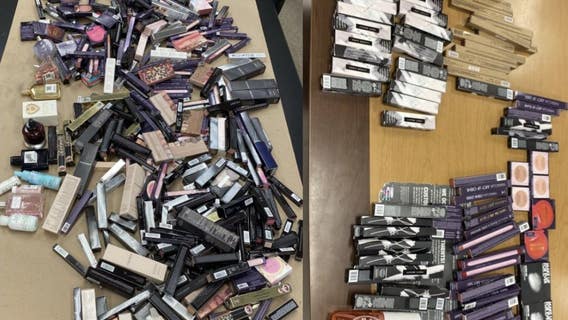 Over $12,000 worth of stolen cosmetics recovered by Lynnwood PD