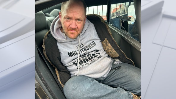 Suspect arrested for multiple crimes while ironically wearing distinctive hoodie