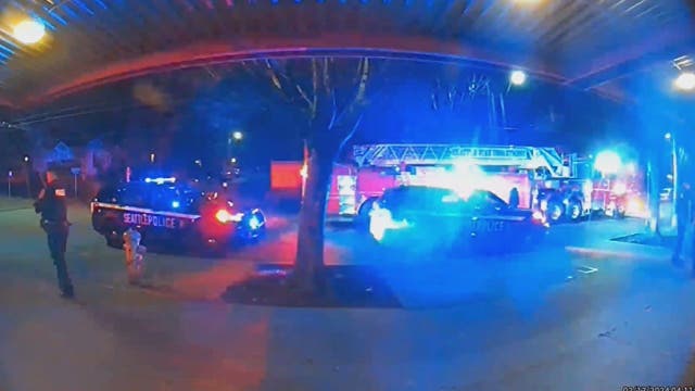 1 car, 2 hit-and-runs; Seattle Police investigate after 2 people struck on the sidewalks