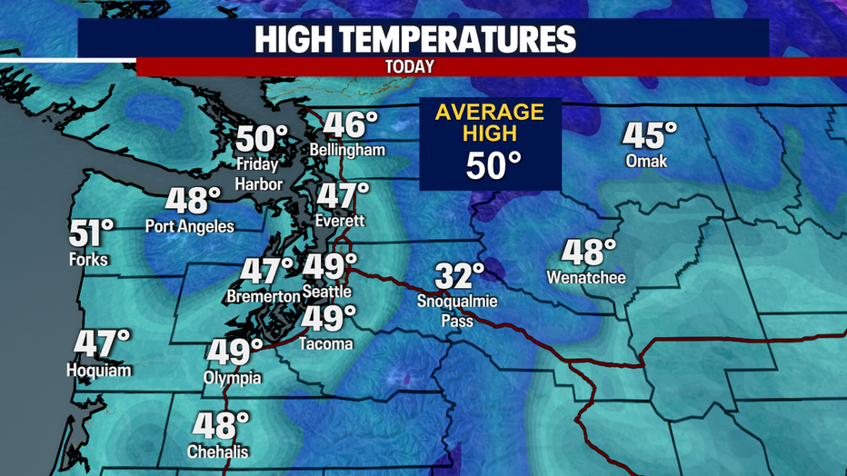 Seattle Weather: Get Ready For A Soggy Super Bowl Sunday | FOX 13 Seattle