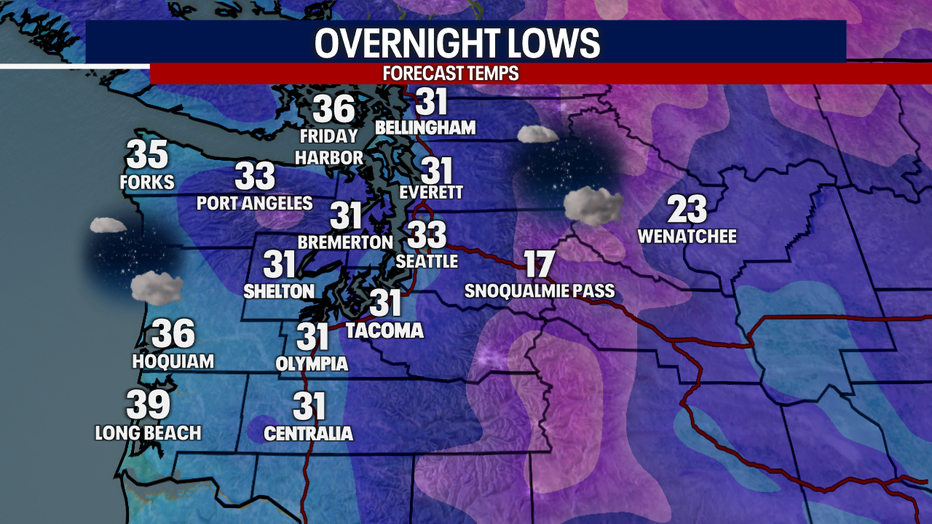 Seattle Weather: Chilly start, dry & milder Friday | FOX 13 Seattle