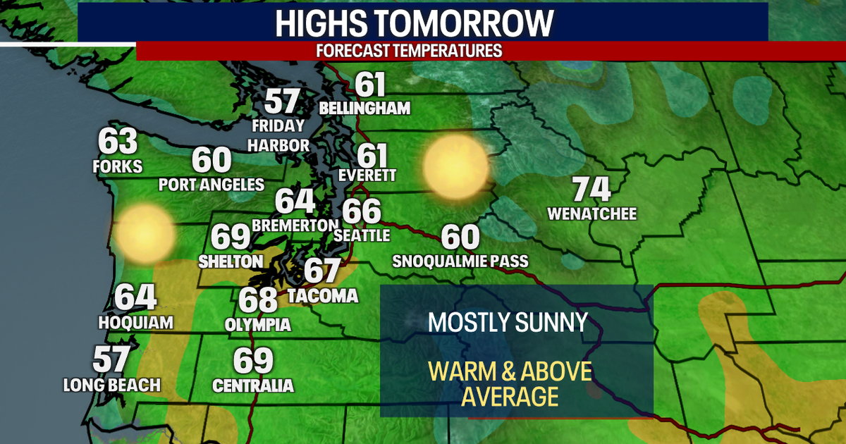 Seattle weather: Cooler for the work week, sunshine again Monday | FOX ...