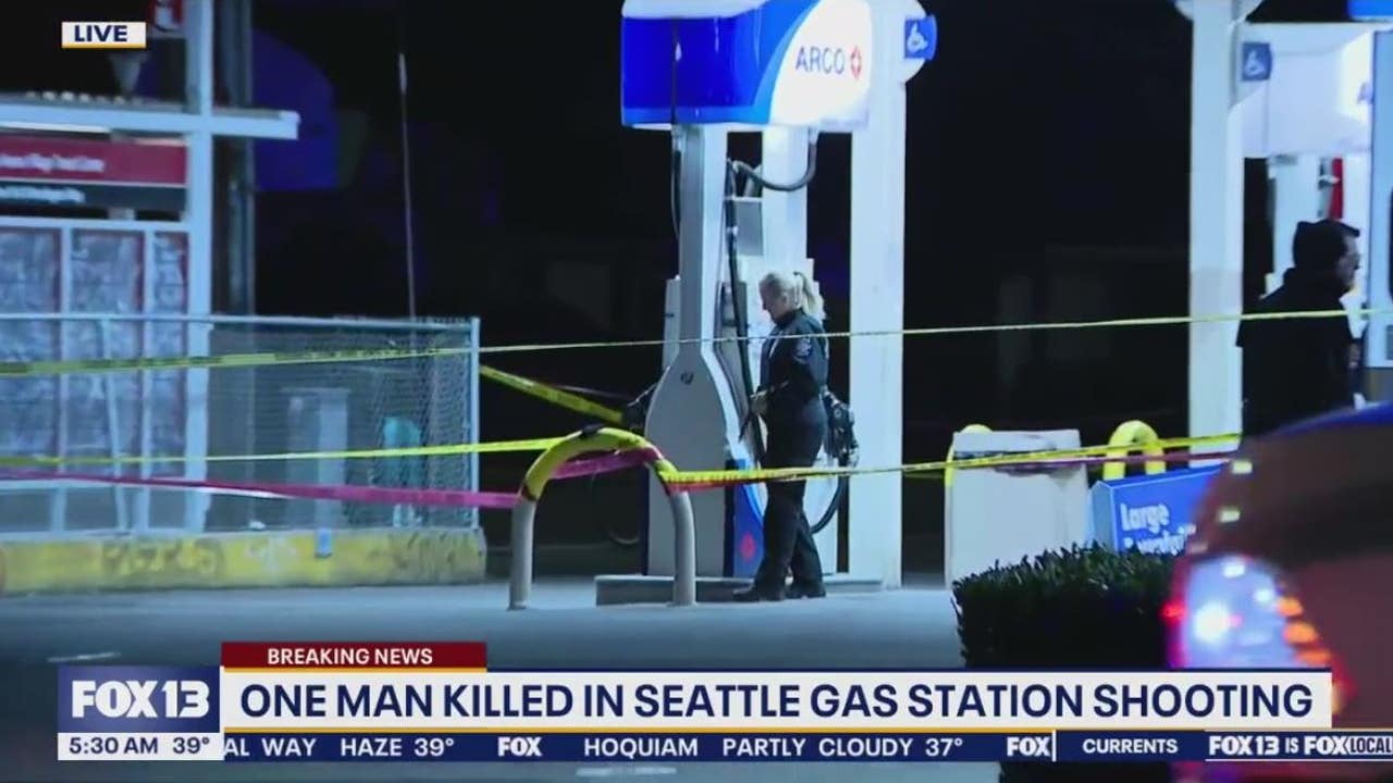 Deadly North Seattle Gas Station Shooting Under Investigation | FOX 13 ...