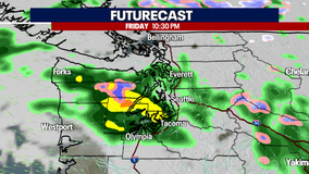 Seattle Weather:  Scattered showers & cooler weekend ahead