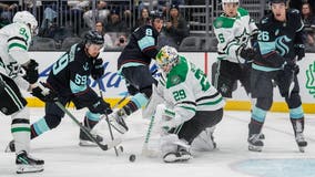 Seattle Kraken outmatched by Dallas Stars in 3-0 loss