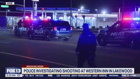 Lakewood Police investigate shooting at Western Inn
