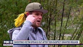 Man who lost eye in shooting speaks out after teen suspect granted release