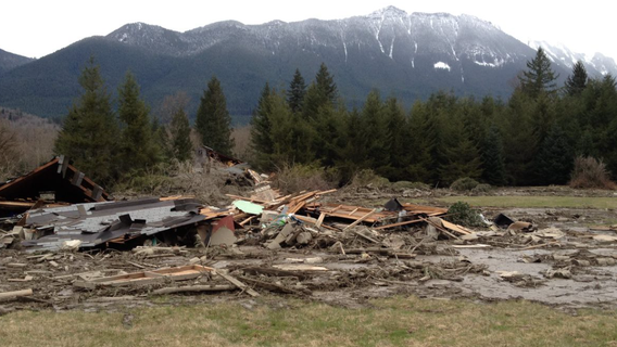 PHOTOS: Never-before-seen images reveal scope of Oso landslide destruction