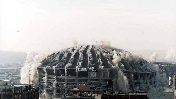 Kingdome implosion: Wednesday marks 25 years since demolition