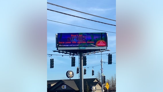 Stranger Things syphilis billboard: Pierce Co. Health Department goes sci-fi to fight rising cases