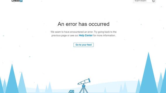 LinkedIn goes down on the heels of major Facebook, Instagram outage