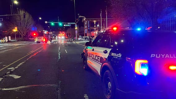 Puyallup PD: Reckless driver crashes near fairgrounds, car catches fire