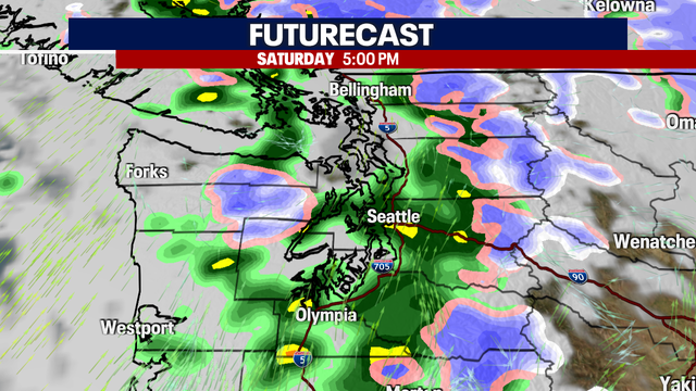 Seattle Weather: Wet and windy weekend ahead