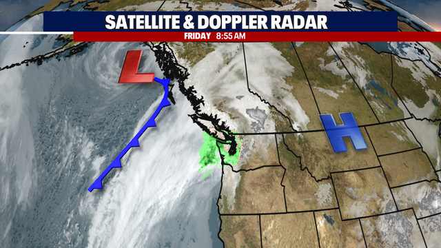 Seattle weather: Lowland rain, mountain snow and breezy wind this weekend