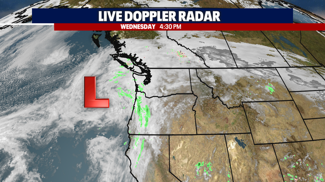 Seattle weather: Scattered showers & 50s on Thursday