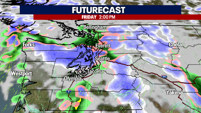 March starts off cool with mixed showers