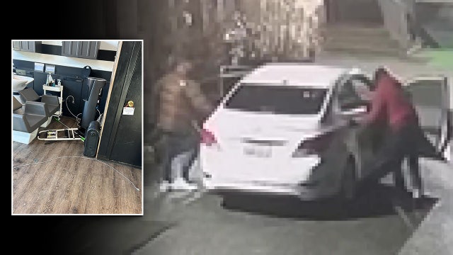 Caught on camera: Thieves steal ATM, thousands of dollars in tools from Seattle barber shop